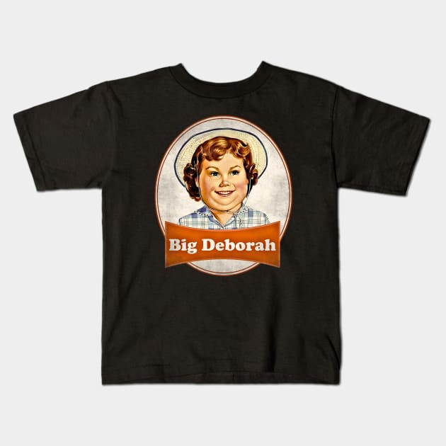 Big deborah, vintage retro 80s Kids T-Shirt by Funny sayings